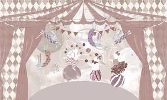 Фотообои Wall Street Circus