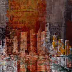 Фотообои Wall Street GRUNGE