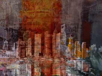 Фотообои Wall Street GRUNGE