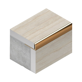 L-профиль латунь NEEXY