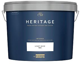 Sikkens Heritage Intense Глубокоматовая моющаяся краска для стен