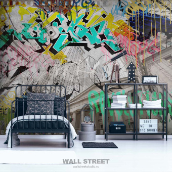 Фотообои Wall Street GRUNGE