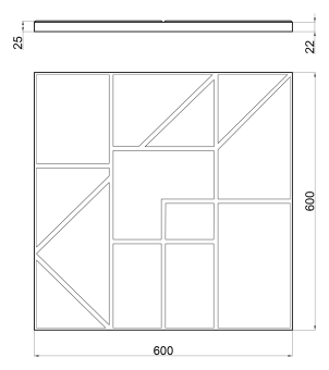 Гипсовые 3D панели Artpole