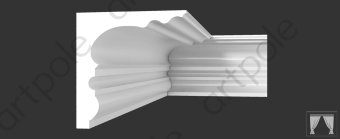 Карниз гладкий Artpole