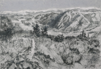 Фрески/Панно ORTOGRAF Горы