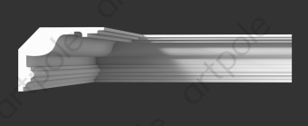 Карниз гладкий Artpole