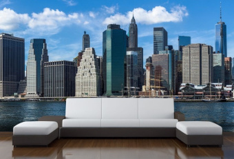 Фотообои Artmegahome Небоскребы и мосты