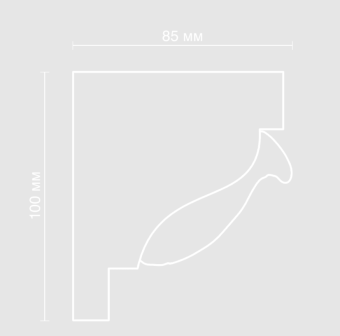 Карниз орнаментальный Artpole