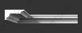 Карниз гладкий Artpole