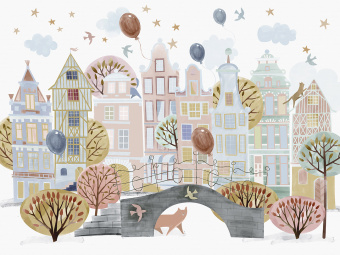 Фотообои Wall Street WONDER CAT