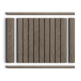 Декорированная рейка HI WOOD