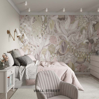 Фотообои Wall Street PATTERN FLOWER