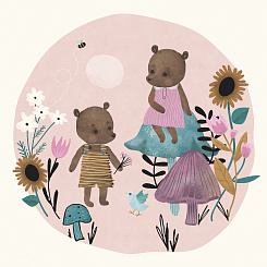 Фрески/Панно ORTOGRAF Little friends 2 Фрески/Панно ORTOGRAF Little friends 2