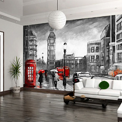 Обои Artmegahome Черно-белые