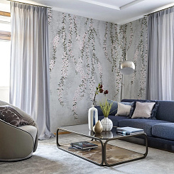 Обои Artmegahome Дизайнерские цветы