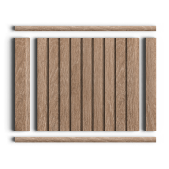 Декорированная рейка HI WOOD