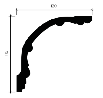 Карниз Европласт