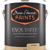 Матовая краска Dunn Edwards с керамическими частицами Exquisite Deluxe Interior Matte