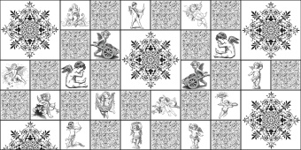 Фрески/Панно ORTOGRAF Паттерны