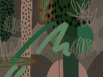 Фотообои Wall Street BRUSH