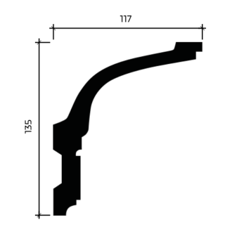 Карниз Европласт