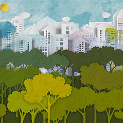 Фотообои Wall Street Applique