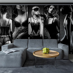 Обои Artmegahome Черно-белые