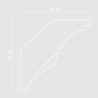 Карниз орнаментальный Artpole