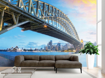 Фотообои Artmegahome Небоскребы и мосты