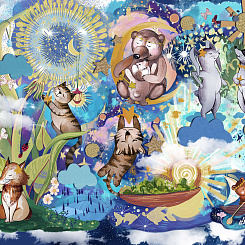 Фотообои Wall Street GOOD NIGHT