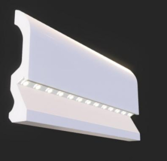 Плинтус HI WOOD под подсветку