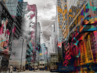 Фотообои Wall Street GRUNGE