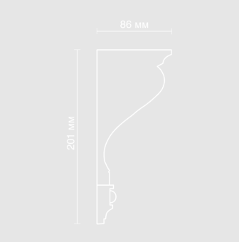 Карниз орнаментальный Artpole