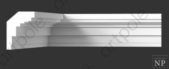 Карниз гладкий Artpole