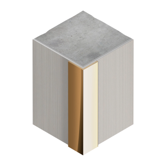 Угол защитный латунь NEEXY