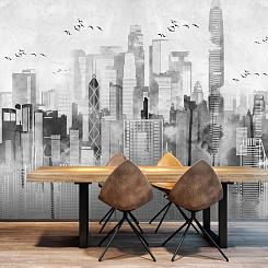 Обои Artmegahome Небоскребы и мосты