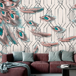 Обои Artmegahome Перья