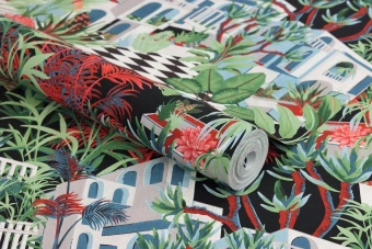 Обои Rasch Tropical House