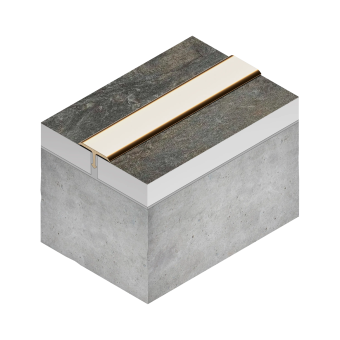 T-профиль полукруглый латунь NEEXY