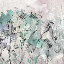 Фотообои My Fresco Листья и травы