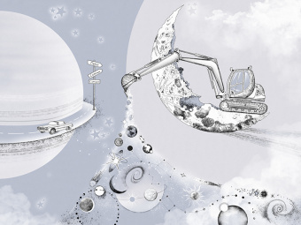 Фотообои Wall Street Cosmos-25