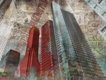 Фотообои Wall Street GRUNGE
