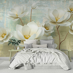 Обои Artmegahome Дизайнерские цветы