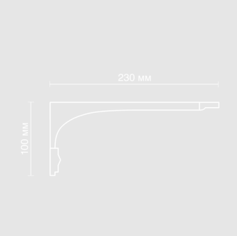 Карниз орнаментальный Artpole