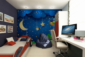 Фотообои Artmegahome Детские шары