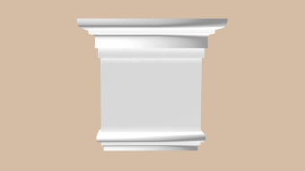 Капитель для камина DECOMASTER