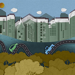 Фотообои Wall Street Applique