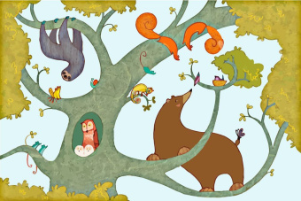 Фотообои Respace Детские  Большая медведица