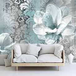Обои Artmegahome Дизайнерские цветы