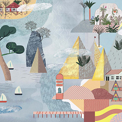 Фотообои Wall Street City Garden